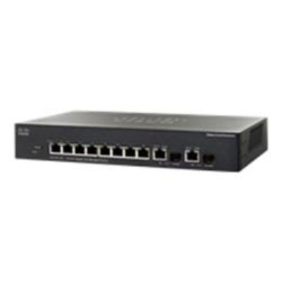 Cisco SF302-08MPP 8-port 10/100 Max PoE+ Managed Switch